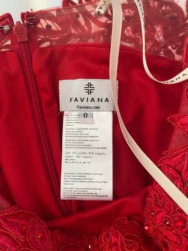 Faviana 2-Piece Prom Dress