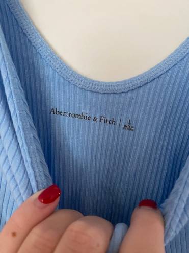 Abercrombie & Fitch Blue Bodysuit Size L