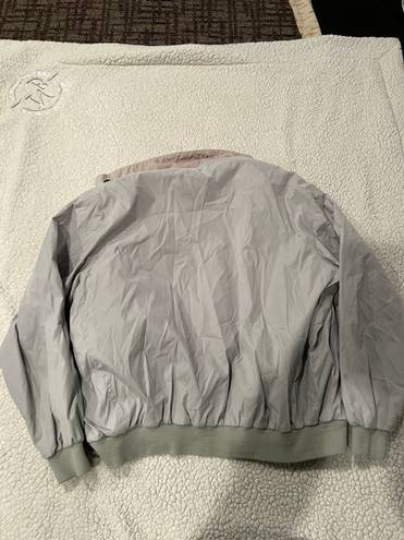 St. John’s Bay Cream Vintage Bomber Jacket