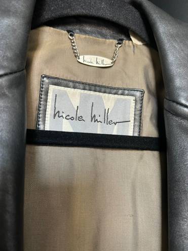 Nicole Miller Leather Jacket