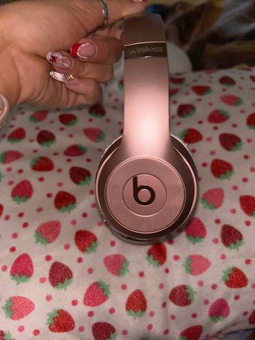 Beats Rose Gold Wireless Headphones