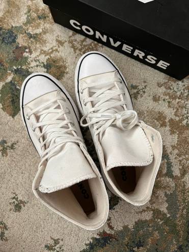 Converse White Platform