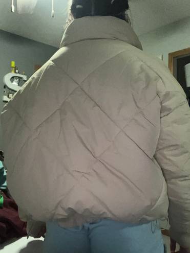 American Eagle Sherpa Puffer