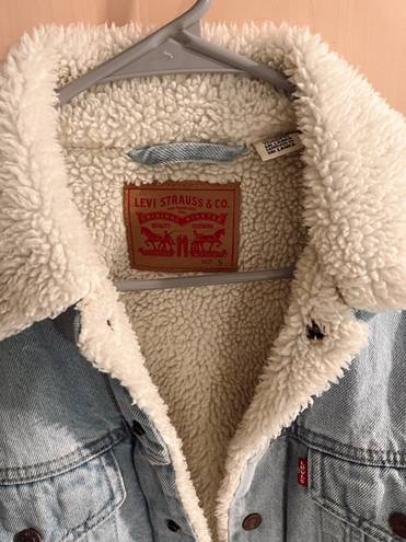 Levi’s Sherpa-Lined Denim Trucker Jacket