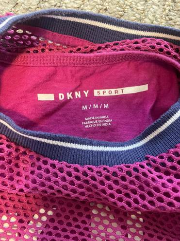 DKNY sport purple active T-shirt s7