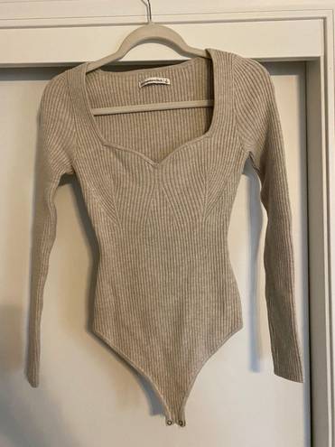 Abercrombie & Fitch Long Sleeve Bodysuit