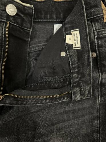 Madewell black the perfect vintage jean