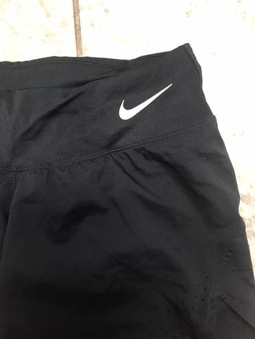 Nike Women’s  black dri-fit running shorts in size small