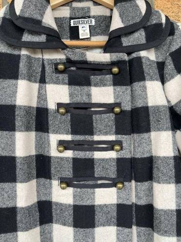 Quiksilver  Plaid Wool Jacket medium