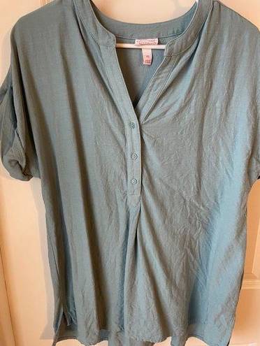 Isabel Maternity  Light Blue Tunic