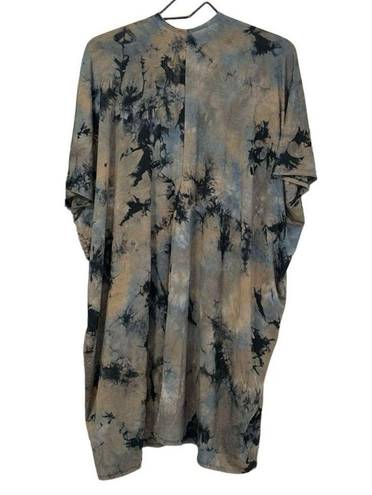 Mauve Tye Dye Oversized Kimono/Midi Duster(Size Small)