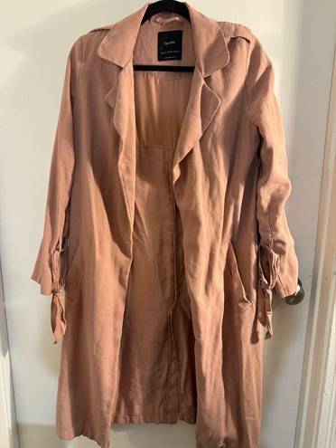 Bershka  WOMENS trench leggero coat size XS