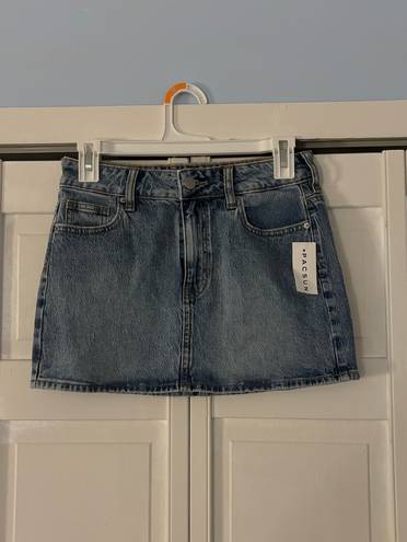 PacSun Denim Mini Skirt