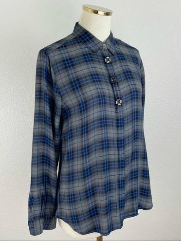 The Loft  Plaid Button Down