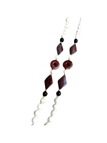 Onyx Smithsonian Museum Jasper,  and Marble Gemstone Necklace