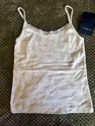 Brandy Melville Deer Laced Singlet