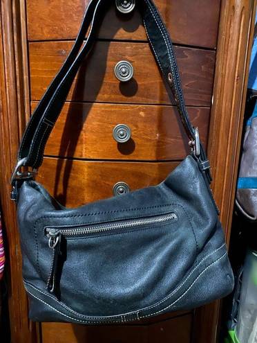 Coach  Purse Black Leather