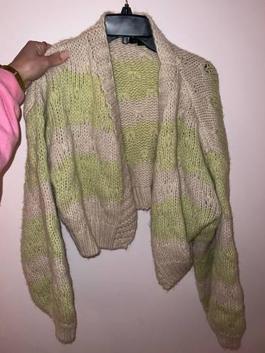 Boutique Striped Cardigan Multi Size M