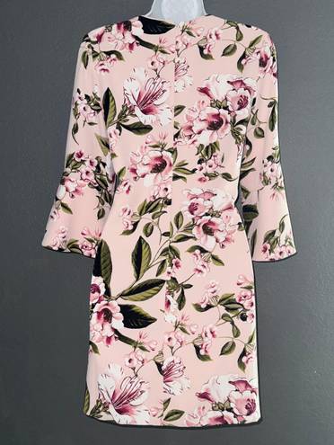 White House | Black Market New w/ $180 Tags WHBM  Floral Pink Dress Womens Small 4