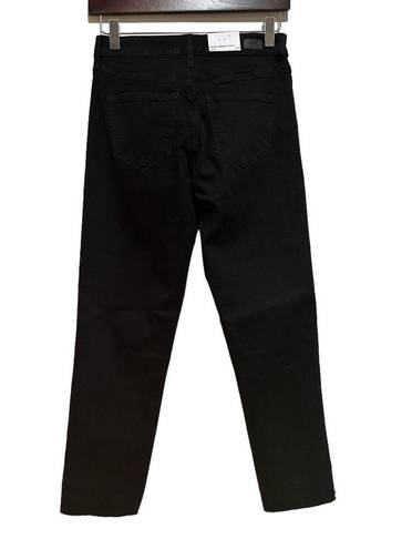 Skinny Girl  CELESTE HIGH RISE STRAIGHT ANKLE BLACK DENIM JEAN PANTS 25/0