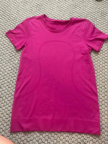 Lululemon Pink Swiftly Tech Short Sleeve (Relaxed)