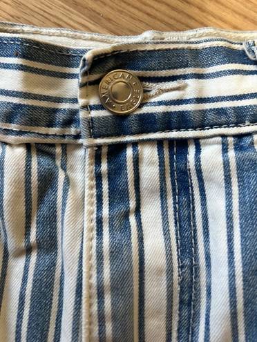 American Eagle Stripped Mom Short