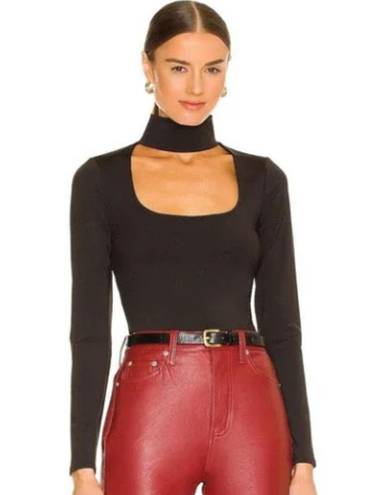 n:philanthropy NEW  Womens M Catello Top Ribbed Cut-Out Turtleneck Black Revolve