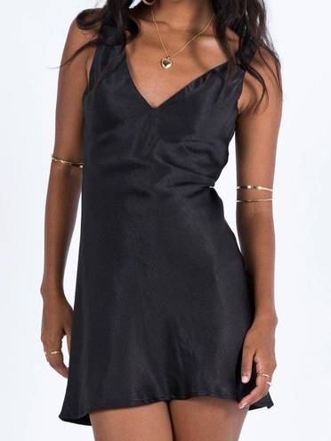 Princess Polly black mini dress