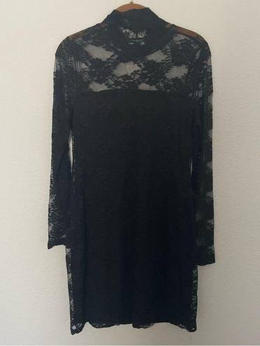 Karen Kane  Black Lace Mini Dress Bodycon NWT