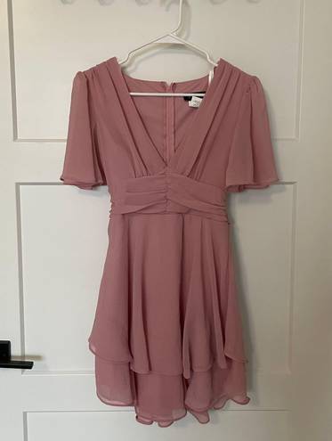 JC Penny  B. Darlin Pink Dress