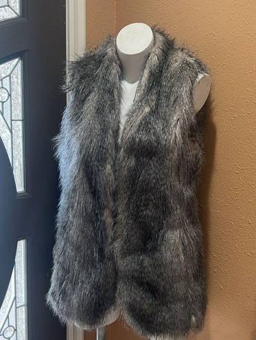 Banana Republic  brown furry vest