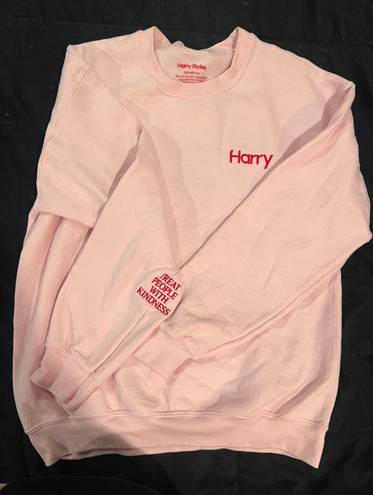 Harry Styles Pink Live On Tour Sweatshirt