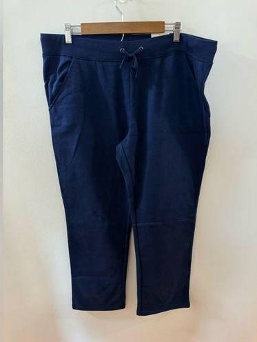 St. John’s Bay NWT XL  Mid-Rise Straight Navy Pants