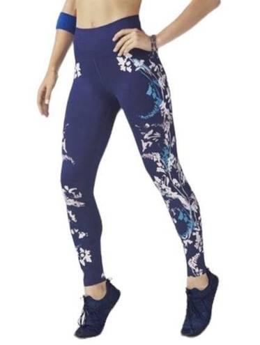 Fabletics  HIGH WAISTED PRINTED POWERHOLD LEGGING LIGHT SPRINGFIELD WHITE FLORAL