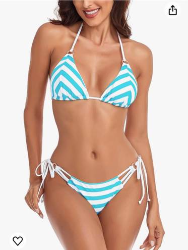 Relleciga Women's Triangle bikini set