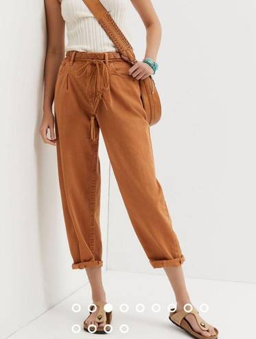 Pilcro  The Breaker Pants Barrel Jeans Copper Orange Size 31 NWT