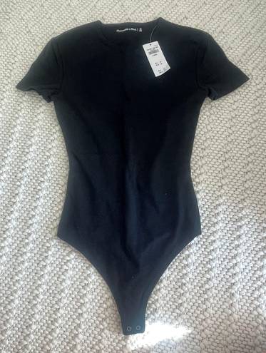 Abercrombie Black Bodysuit Size XS