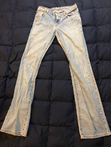 Polo Vintage  Ralph Lauren low rise light wash denim flare jeans (Size 8 x 34”)- fits true to size