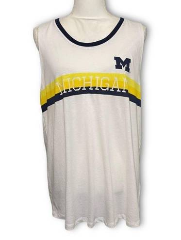 Rivalry Threads NWT Michigan Wolverines Sleeveless Muscle Tee Tank Top New Gameday Ringer