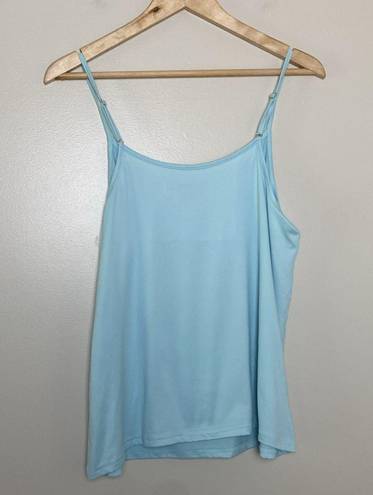 Rae Dunn  Wifey Tank Short Pajama Set Light Blue Size L