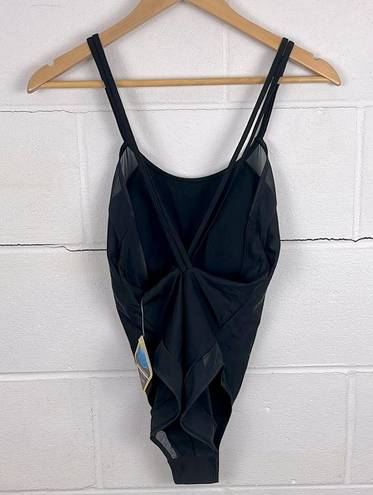 Fabletics  NWT Kai one piece black swim suit