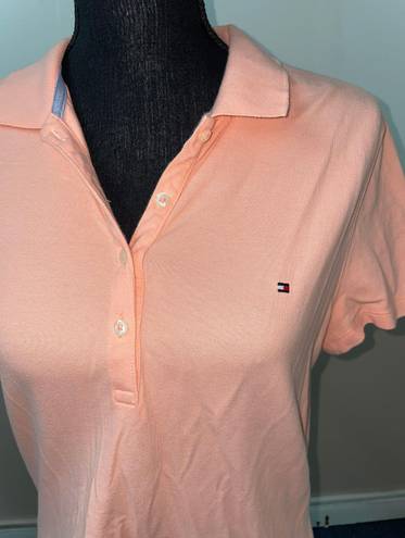 Tommy Hilfiger Peach Polo Women’s Large