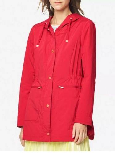 Cole Haan NWT  Quilted Lined Travel Rain Jacket Jacket