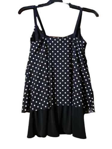 St. John’s Bay St. John's Bay Polka Dot Swimsuit Size 10