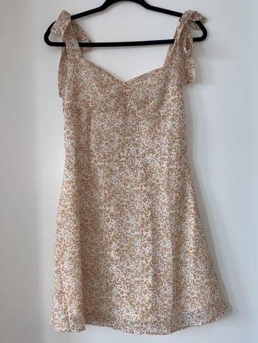 Harper  Tie Strap floral Mini dress, M, NWT