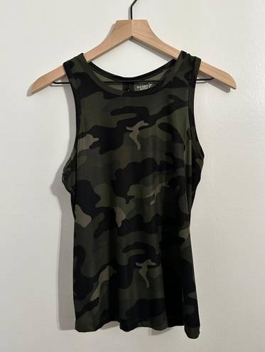 Old Navy Active Camo Tank Tie Back | Breath On | Activewear Top | XS