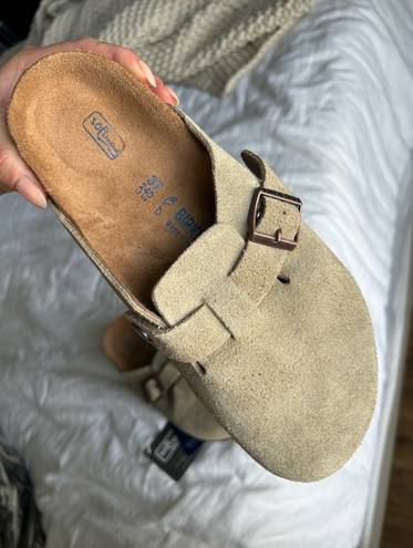 Birkenstock Boston Suede Leather