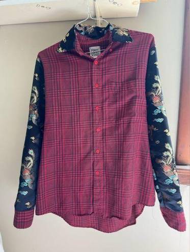 Furst of a Kind  Asian Plaid Shirt