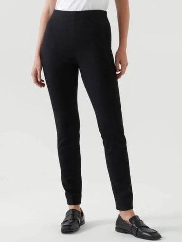 COS  Slim Fit Side Zip Legging Trousers Black Womens Small Color: Black Size: S