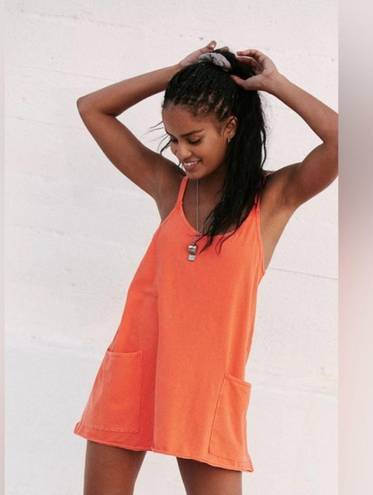 Free People Orange Athletic Dress